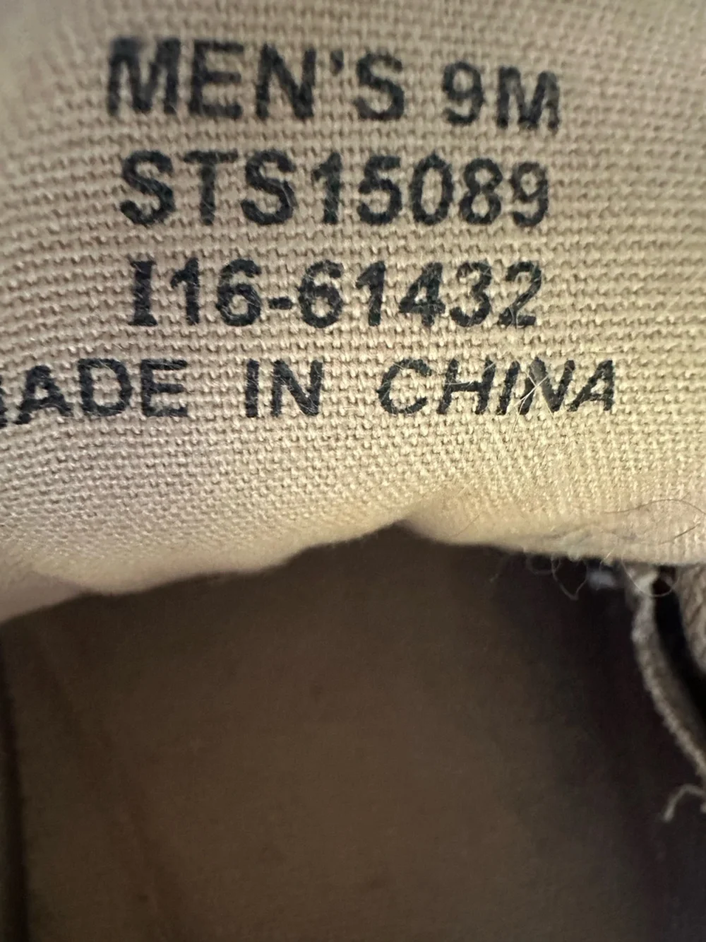 Sperry Canvas and Leather TopSiders Size 9